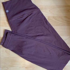 Lululemon high rise full on luon